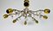 Austrian 8-Arm Sputnik Chandelier in Brass from Lobmeyr, 1960s, Image 2