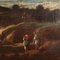 Landscapes with Figures, Oil Paintings, Framed, Set of 2, Image 4