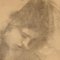 Alciati, Sketch, Pencil on Paper, Framed 4