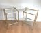 Brass Sofa Tables, 1940s, Set of 2, Image 1