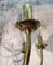 Lámpara de araña de metal cepillado de Maison Charles, años 70, Imagen 8