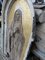 Madonnina Relief Sculpture in Stone with Golden Mosaic 4