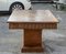 Art Deco Extendable Dining Table in Walnut Veneer, Italy, 1920s, Image 3