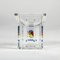 Acrylic Glass Pen Holder by B. Gecchelin for Guzzini, 1990s, Image 3