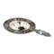 Russian Silver Tea Strainer with Enamel Decor in Style of Russian Art Nouveau, Image 4