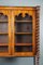 Antique Display Cabinet with Tormented Legs and Details 7