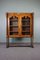 Antique Display Cabinet with Tormented Legs and Details 1