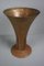 Deutsche Art Deco Messingvase von WMF 3