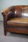 Sheep Leather 2-Seater Sofa with Decorative Nails 4