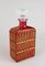 Decanter o bottiglia da liquore in vetro Art Déco, XX secolo, Austria, anni '30, Immagine 17
