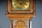 19th Century English Grandfather Clock in Oak and Walnut, Image 5