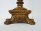 Church Candleholders with Lions Paw in Carved Gilt Wood, 1890s, Set of 2, Image 7