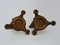 Church Candleholders with Lions Paw in Carved Gilt Wood, 1890s, Set of 2 8