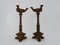 Church Candleholders with Lions Paw in Carved Gilt Wood, 1890s, Set of 2 2