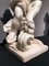 Incontro di musicisti, marmo bianco, metà del XIX secolo, set di 4, Immagine 14
