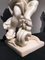 Meeting of Musicians, White Marble, Mid 19th Century, Set of 4 14
