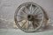 Roue de Chariot Industriel Vintage 1