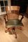 Antique Office Chair in Oak, Image 7