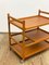 Mid-Century Danish Serving Cart in Teak by Johannes Andersen for Silkeborg, 1950s 14