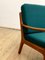 Mid-Century Modern Danish Armchair by Ole Wanscher for France and Son, 1950s, Image 8