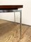 Mid-Century Modern German Extendable Dining Table in Rosewood with Chrome Frame from Lübke, 1960s, Image 9