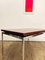 Mid-Century Modern German Extendable Dining Table in Rosewood with Chrome Frame from Lübke, 1960s, Image 11