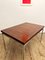 Mid-Century Modern German Extendable Dining Table in Rosewood with Chrome Frame from Lübke, 1960s, Image 7