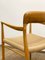 Mid-Century Model 56 Chair in Oak by Niels O. Møller for J.L. Moller, 1950, Image 16