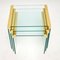 Italian Glass & Brass Nesting Tables by Gallotti & Radice, 1970s, Set of 3 8
