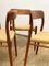 Mid-Century Model 75 Chairs in Teak by Niels O. Møller for J.L. Moller, 1950, Set of 4 10