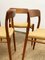 Mid-Century Model 75 Chairs in Teak by Niels O. Møller for J.L. Moller, 1950, Set of 4, Image 10