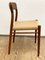 Mid-Century Danish Model 75 Chair in Teak by Niels O. Møller for J.L. Moller, 1950s 10