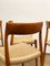 Mid-Century Danish Model 77 Chairs in Teak by Niels O. Møller for J.L Møllers Møbelfabrik, 1950, Set of 6 9