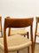 Mid-Century Danish Model 77 Chairs in Teak by Niels O. Møller for J.L Møllers Møbelfabrik, 1950, Set of 6, Image 9