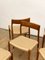 Mid-Century Danish Model 77 Chairs in Teak by Niels O. Møller for J.L Møllers Møbelfabrik, 1950, Set of 6 7