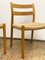 Mid-Century Danish Model 84 Chairs in Oak by Niels O. Møller for J.L. Moller, 1950, Set of 2 14