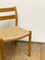 Mid-Century Danish Model 84 Chairs in Oak by Niels O. Møller for J.L. Moller, 1950, Set of 2 13