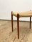 Dänischer Mid-Century 78A Hocker aus Teak von Niels O. Møller für JL Moller, 1950er 11