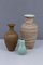 Scandinavian Modern White Floor Vase in Terracotta by Anna-Lisa Thomson for Upsala Ekeby, 1940s, Image 10