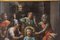 Artiste Italien, La Parodie du Christ, Fin des années 1600, Huile sur Cuivre, Encadrée 10