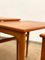 Mid-Century Danish Nesting Tables in Teak, 1950s, Set of 3, Image 7