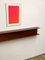 Console Murale Mid-Century en Teck par Walter Wirz pour Wilhelm Renz, 1950s 2