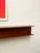 Console Murale Mid-Century en Teck par Walter Wirz pour Wilhelm Renz, 1950s 13