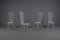 Metal Chairs with High Back by Bele Bachem for Münchner Boulevard Möbel, Europe, 1950s, Set of 4, Image 2