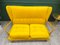 Vintage Bambino Sofa aus Gelbem Samtstoff von Howard Keith, 1950er 3
