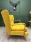 Vintage Bambino Sofa aus Gelbem Samtstoff von Howard Keith, 1950er 4