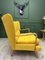 Vintage Bambino Sofa in Yellow Velvet by Howard Keith, 1950s 4