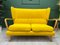 Vintage Bambino Sofa in Yellow Velvet by Howard Keith, 1950s 1