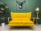 Vintage Bambino Sofa in Yellow Velvet by Howard Keith, 1950s 2