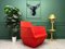 Butaca Facets en rojo de R. & E. Bouroullc para Ligne Roset, Imagen 2